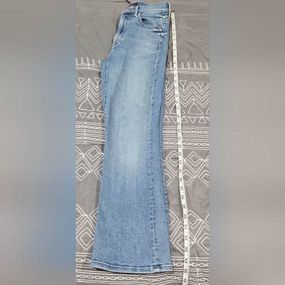 MOTHER The Insider Crop A Side Of Rice And Beans Jeans Size 24 - Picture 2 of 9